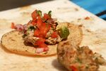 Fresh Copi fish taco
